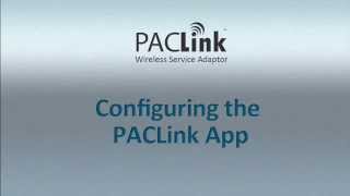 Configure the PACLink App screenshot 1