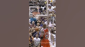 The LAST SHOT by Michael Jordan 🥶🐐