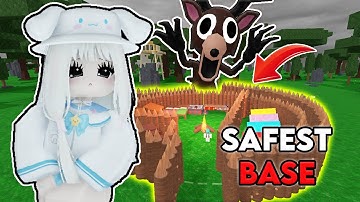 I Built The SAFEST BASE SOLO In 99 Nights In The Forest