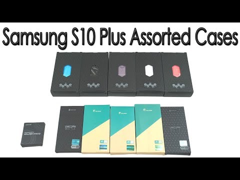 Samsung Galaxy S10 Plus Assorted Cases (i-BLASON & SUPCASE) [4K] 60fps