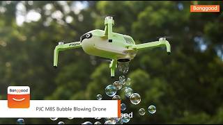 PJC M8S Bubble Blowing Drone RC Drone Quadcopter - Shop on Banggood