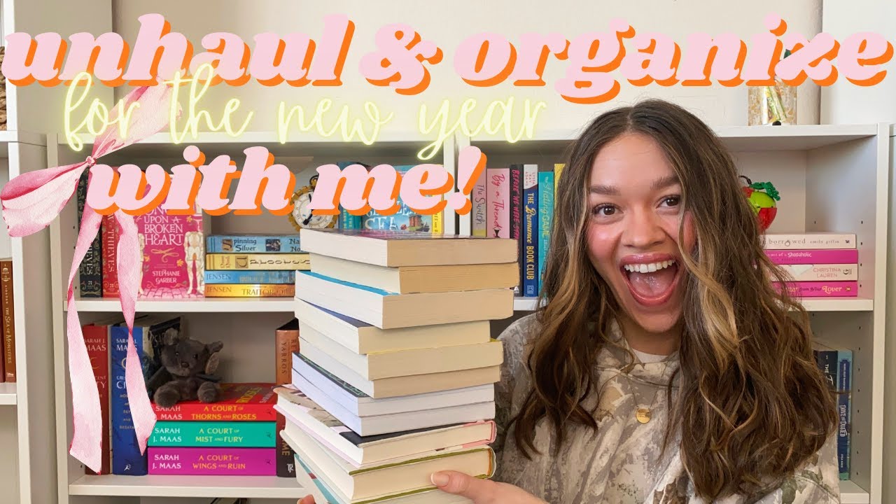big book unhaul for the new year 📚 plus a shelve reorganization! ❤️