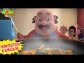 Paris मैं मिल गए Motu को Samose! | Motu Patlu New | Cartoon | Inspector Chingum | #spot