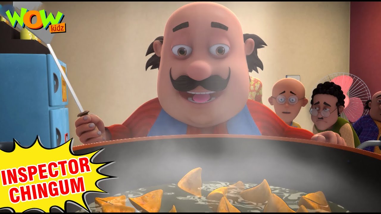 Paris    Motu  Samose  Motu Patlu New  Cartoon  Inspector Chingum   spot