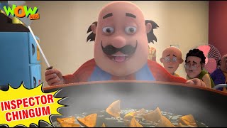 paris motu samose motu patlu new cartoon inspector chingum spot