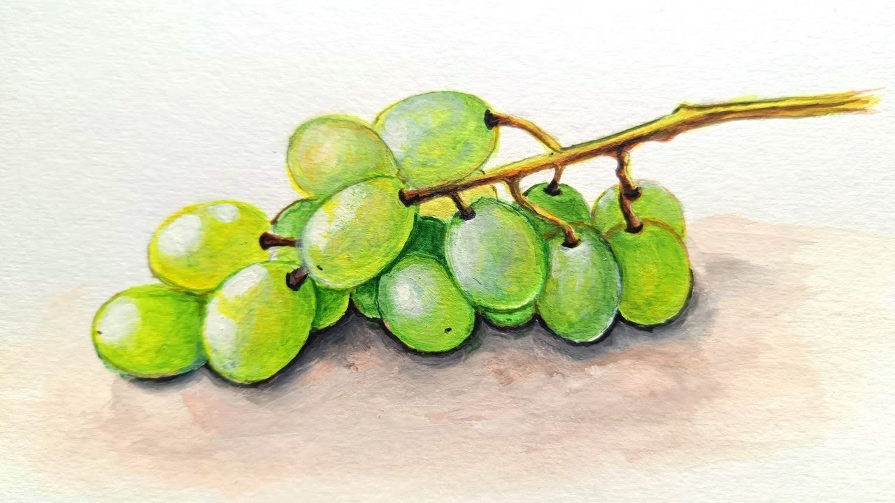Grapes Painting For Beginners Using Acrylic Paint YouTube Maxresdefault