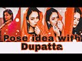 How to pose with duppatta  hide face selfie poses ethnic pose  my clicks instagram