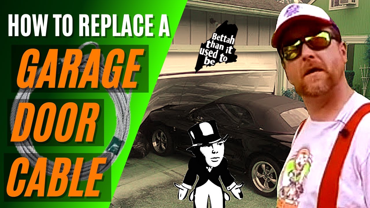 How To Fix Garage Door Cable YouTube