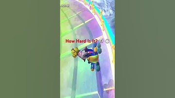 How Hard Is It to Beat a Ghost in Time Trials? | Mario Kart 8 Deluxe #shorts