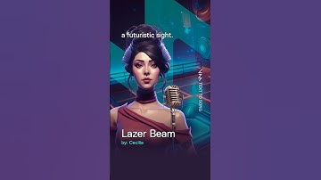 Lazer Beam with Voicemod Text to Song h