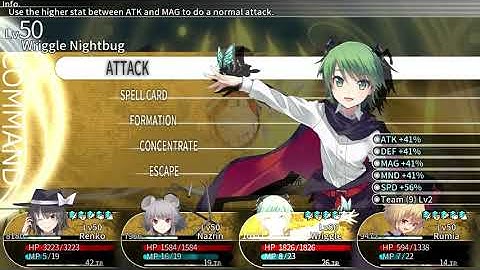 Labyrinth of Touhou 2 Steam - vs Tenshi (12F)