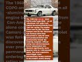 The Camaro Built Through a Loophole Had an Engine That Cost More Than the Car