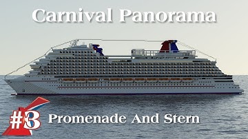Minecraft: Carnival Panorama Tutorial! | Part 3- The Promenade and Stern