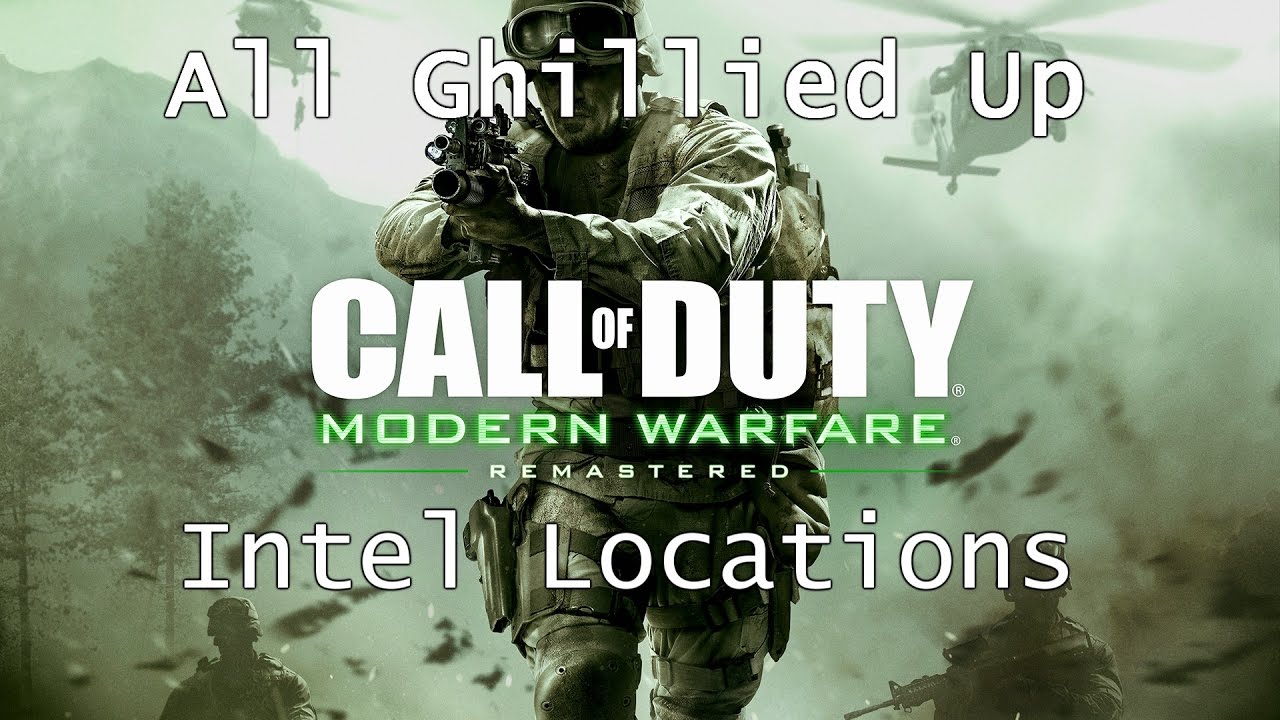 CoD: Modern Warfare Remastered  | Intel Locations -  All Ghillied Up | Collectibles