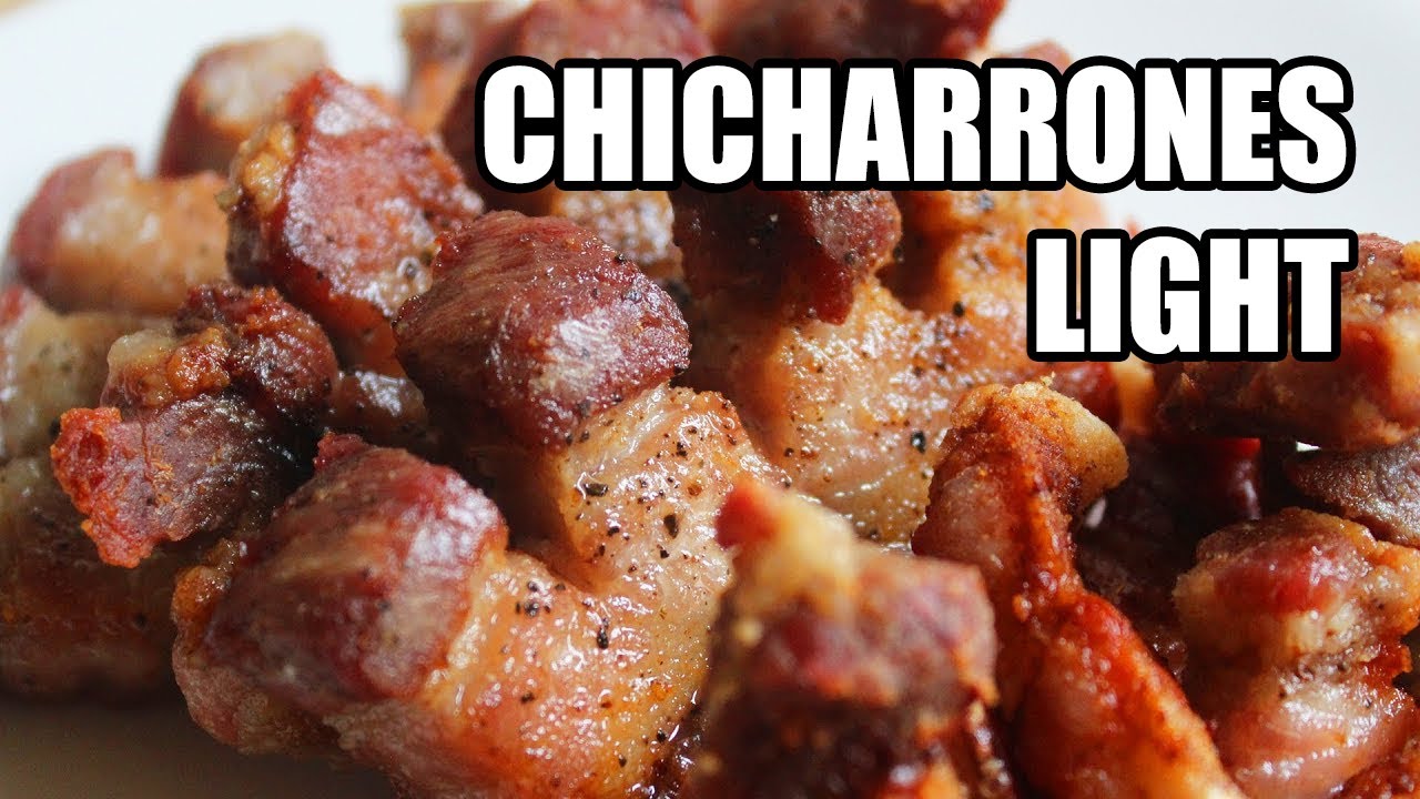 Como freir chicharron sin aceite