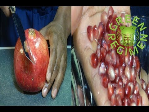 how-to-open-a-pomegranate---easiest-and-cleanest-method---green-regimen---green-smoothie