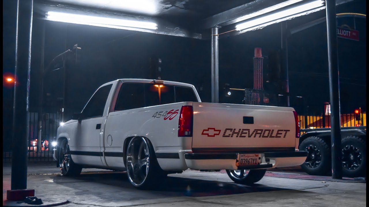 Chevy 454SS on 24x10 Reverse Lip Intros! - YouTube Chevy 454SS on 24x10 Reverse Lip Intros! - YouTube