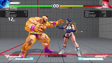 ZANGIEF RESET STUN COMBO - SF V