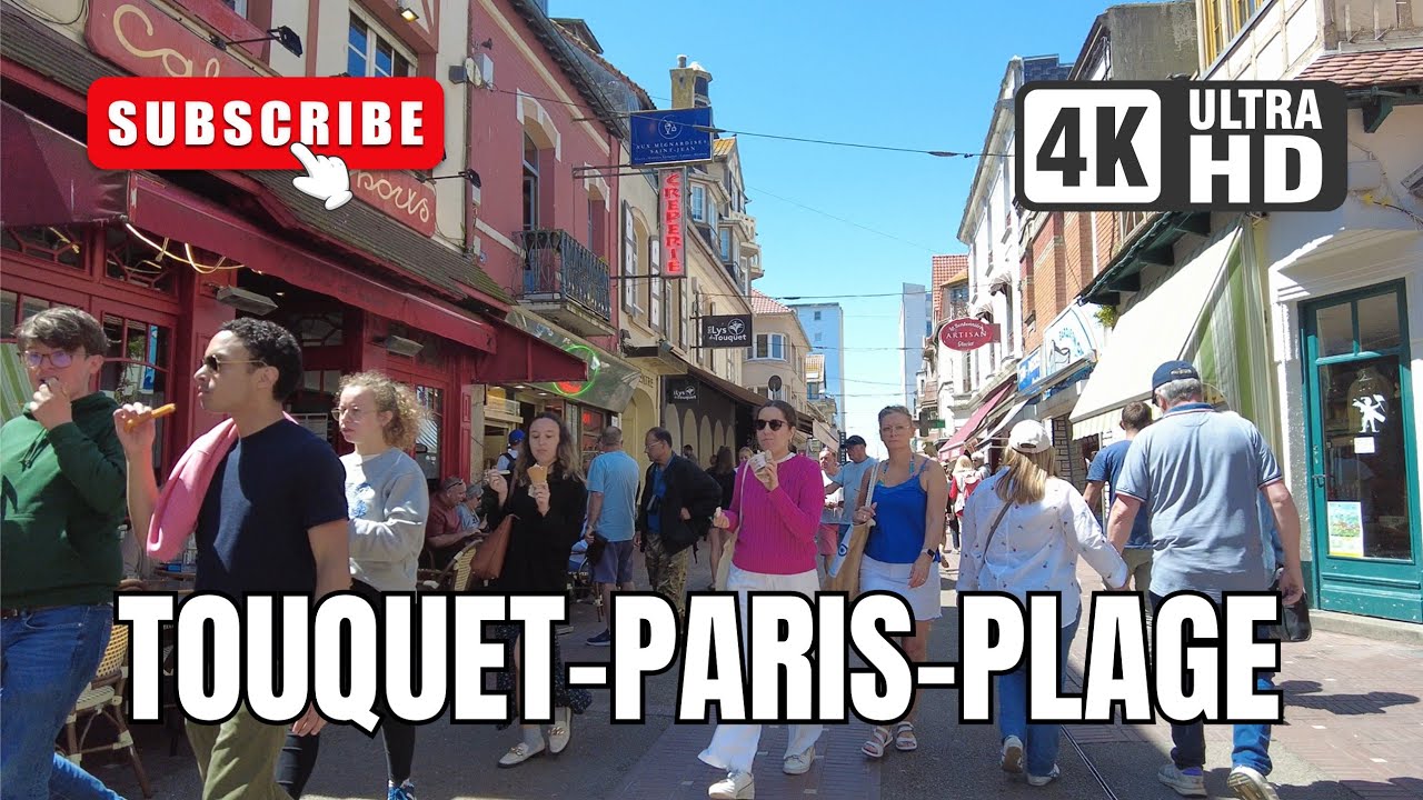 Visite Le Touquet-Paris-Plage en FRANCE 4K ULTRA HD
