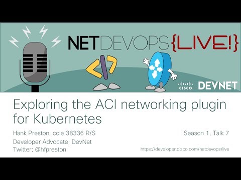 Exploring the ACI networking plugin for Kubernetes