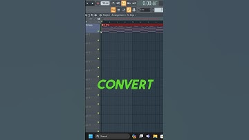 Convert Any MIDI Into Audio sample In FL Studio
