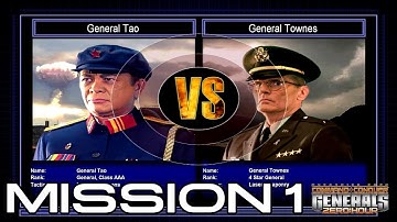 [21:9] C&C Zero Hour - Generals Challenge - Tao vs Townes