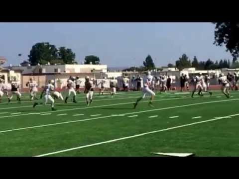 Frosh long pass jv nice hit