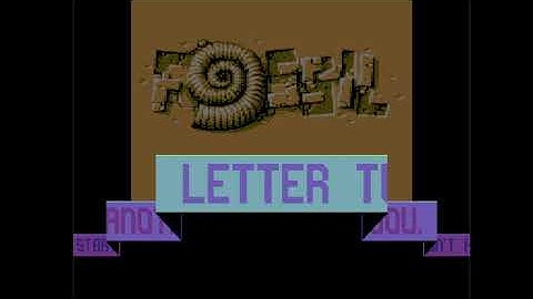C64 Intro: You Will Be a Fossil Soon by Fossil 2019