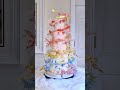 Lose yourself in the beauty of this design from @mlbespokecakes 🌸🦋 Colourful vibes perfect for the