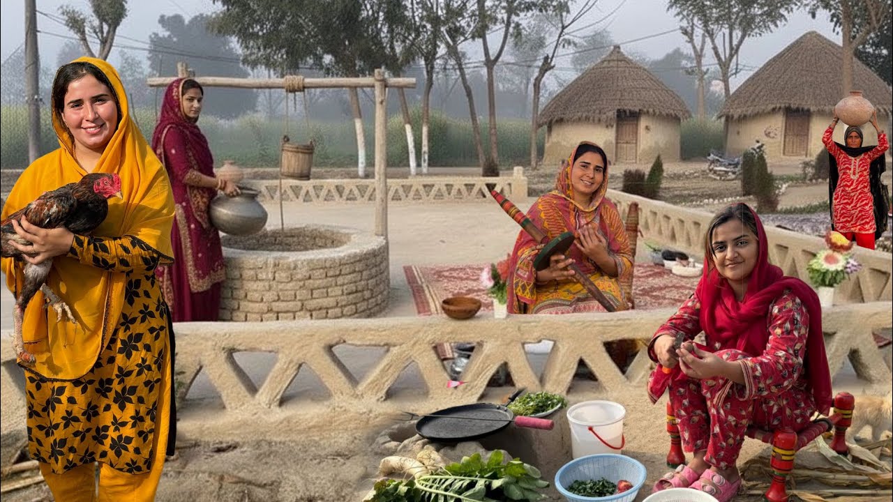 Baingan Bharta Recpie|| Afternoon Routine||Village Life||Naseemjutti0