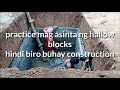 Paggawa ng septic tank.