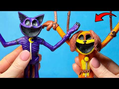 Making DogDay & CatNap (Death) with Clay | Poppy Playtime Chapter 3: Deep Sleep
