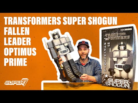 Transformers Super Shogun Fallen Leader Optimus Prime from Super7