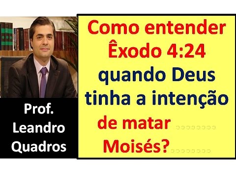 Vídeo: Quando foi Moisés e o Êxodo?