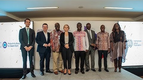 Launch of the Productivity Ecosystems for Decent Work Ghana Project