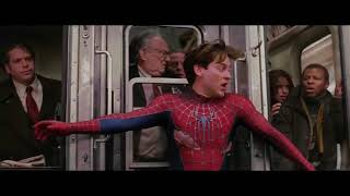 Spider Man Stops the Train (REVERSE) Scene Spider Man 2004 Movie CLIP HD