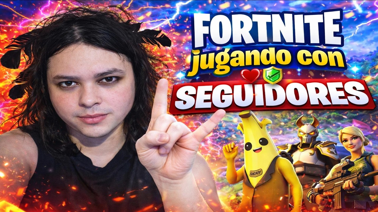 🔴Jugando con suscriptores 😈 | Fortnite en vivo