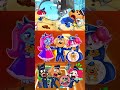 SHERIFF LABRADOR EXE vs DOBIE EXE vs SHERIFF PAPILLON EXE x Coffin Dance | #46312 Tiles Hop #shorts