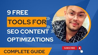9 Best Seo Content Optimzation Tools 2023 | Free SEO Tools 2023 | Search Engine Optimizations Tools