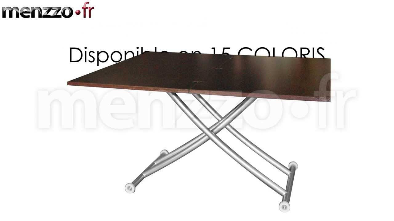 Table basse relevable Carrera