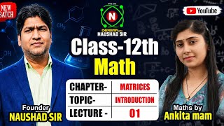 Matrix, class -12 ,matrices, determinants, inverse ,system of linear equations, adjoint 
