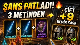ŞANS PATLADI! 🔥 2 HAVA + 1 KESKİNLİK ve ÇİFT +9 DEMİR KASK! #Sıfırdan Zirveye #18