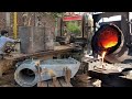 How Making A Jaw Crusher For Heavy Machinery | Manufacturing A Heavy Parts for Stone Crusher Machine