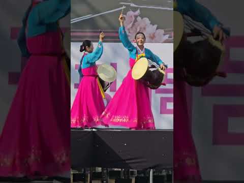 김명자 무용단 장고춤 뱃놀이 2026 불광천 벚꽃축제