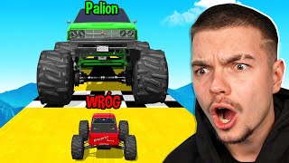 NAJNIEBEZPIECZNIEJSZY WYŚCIG 1v1v1 w GTA 5! screenshot 5