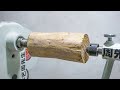 Woodturning - Asymmetrical goblet