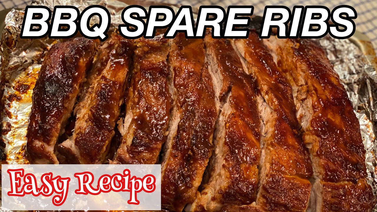 How to make BBQ Ribs in the Oven Oven Baked Spare Ribs Recipe Super
