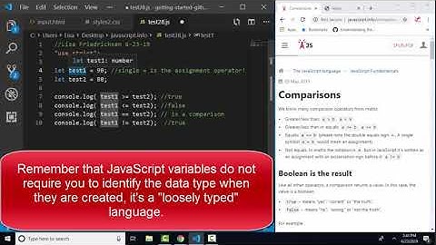 javascript.info The Modern JavaScript Tutorial 2.8 Comparisons