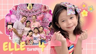 Elle Turns 4 🎀 Shen Asidor Vlogs