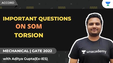 TORSION | IMPORTANT QUESTIONS OF SOM | GATE & ESE | ADITYA GUPTA